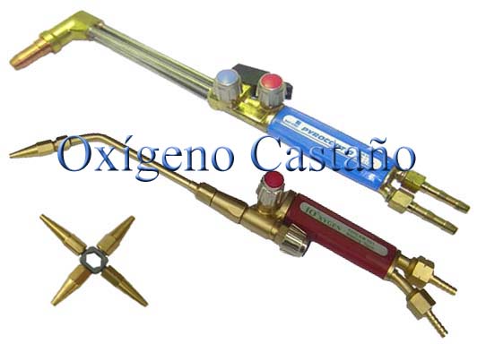 Oxígeno Castaño, Distribución Gases